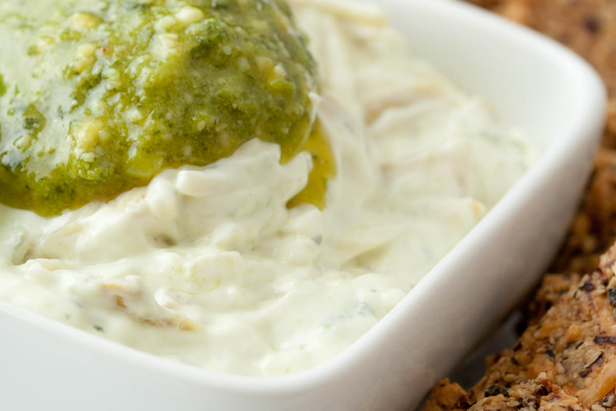 Artichoke-Pesto Dip Artichoke-Pesto Dip