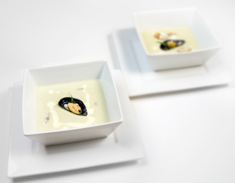 Artichoke and Mussel Bisque Artichoke and Mussel Bisque