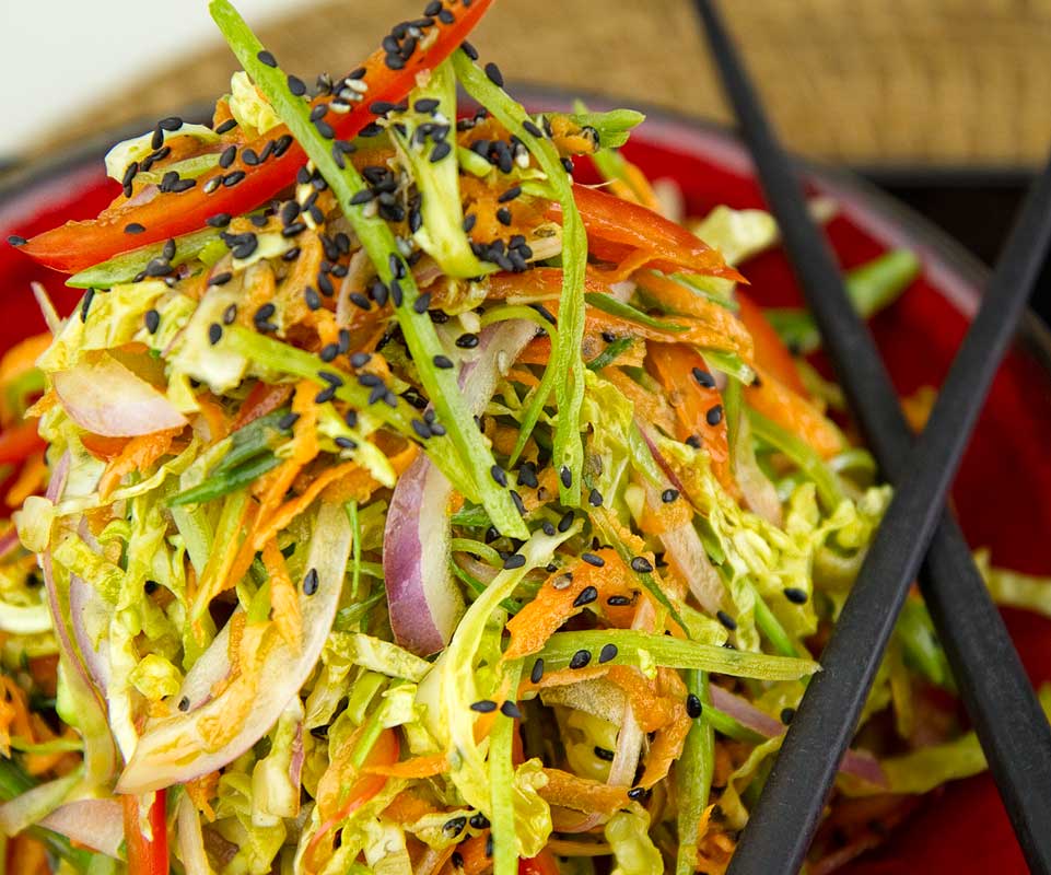 Colorful Asian Slaw Colorful Asian Slaw