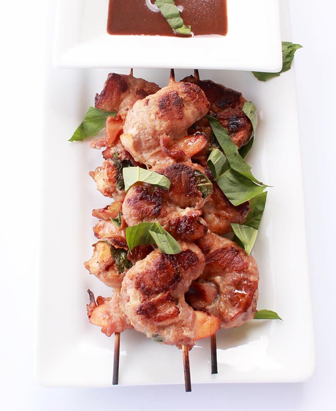 BBQ'd Bacon Wrapped Basil Shrimp BBQ'd Bacon Wrapped Basil Shrimp