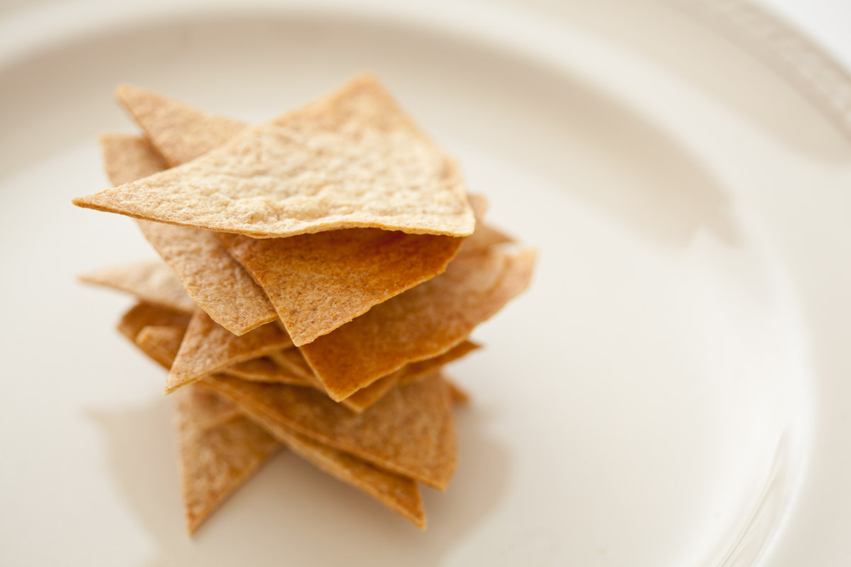 Low-Carb Baked Tortilla Chips Low-Carb Baked Tortilla Chips