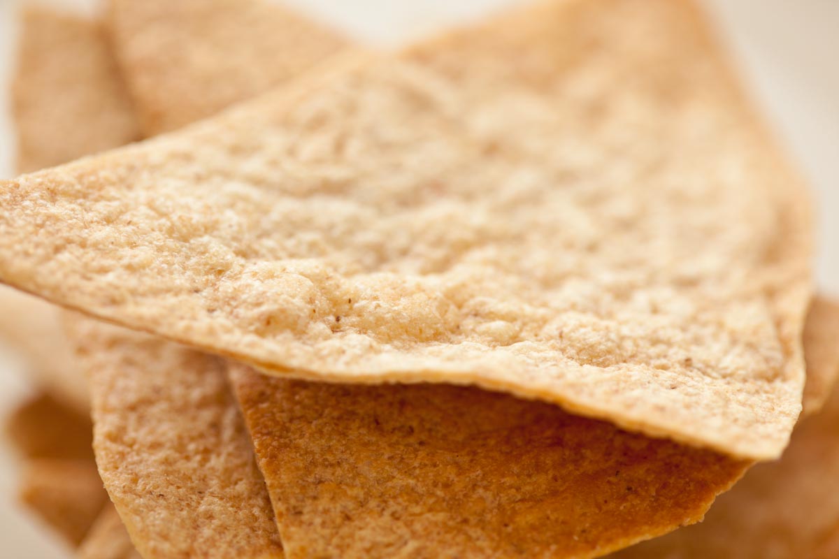Low-Carb Baked Tortilla Chips Low-Carb Baked Tortilla Chips