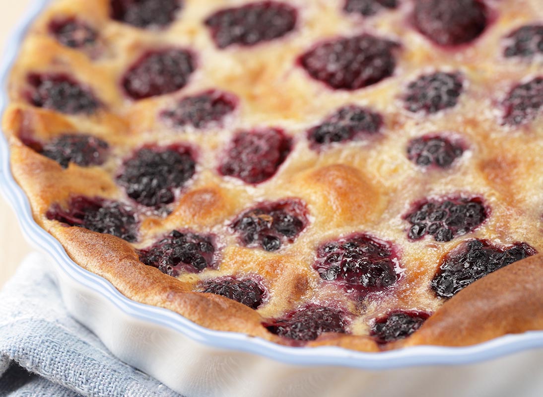 Blackberry Clafoutis Blackberry Clafoutis