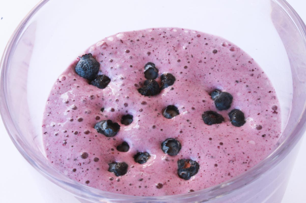 Blueberry-Vanilla-Yogurt Protein Shake Blueberry-Vanilla-Yogurt Protein Shake