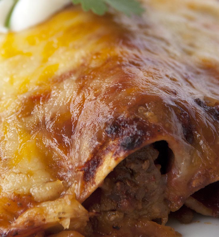 Cheesy Pork Enchiladas Cheesy Pork Enchiladas