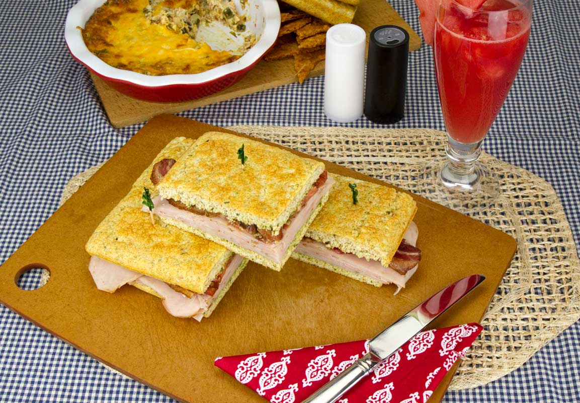 Italian Turkey Club Sandwich Italian Turkey Club Sandwich