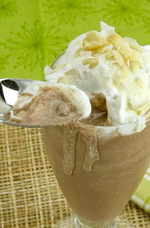 Coconut-Cocoa-Macadamia Smoothie Coconut-Cocoa-Macadamia Smoothie