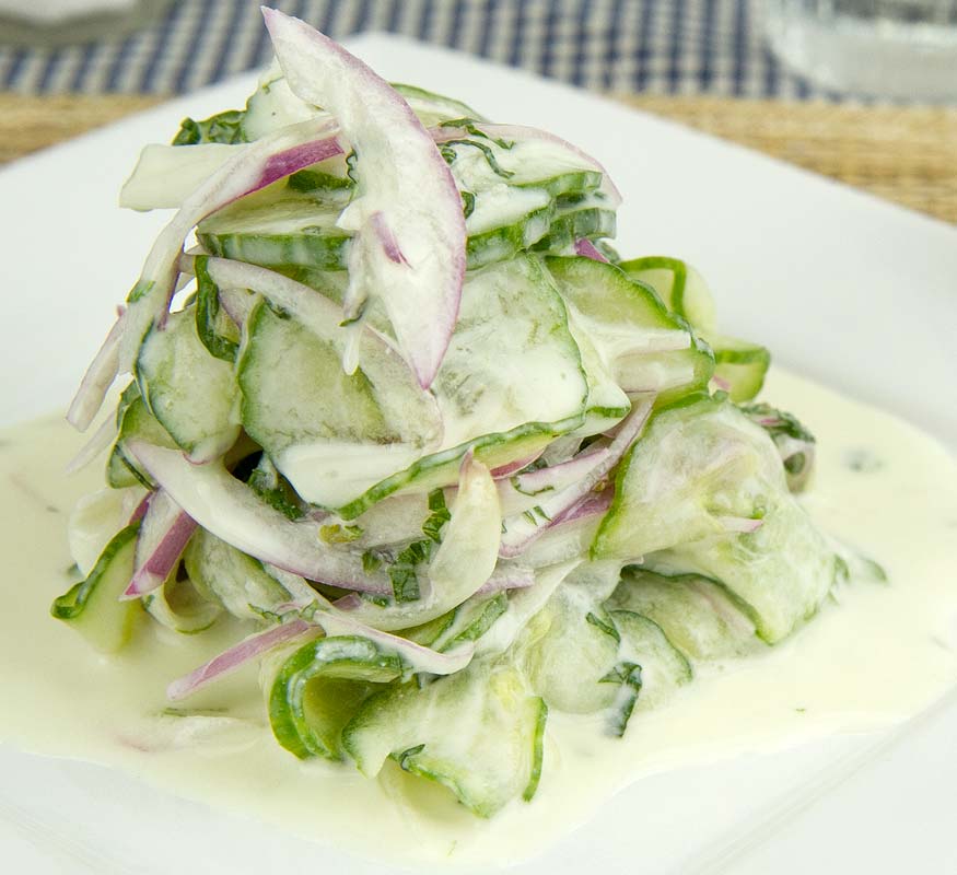 Cucumber-Mint Salad Cucumber-Mint Salad