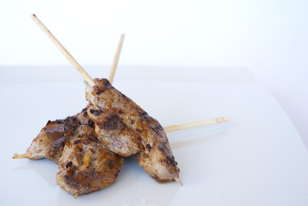 Fiery Hot Pork Skewers Fiery Hot Pork Skewers