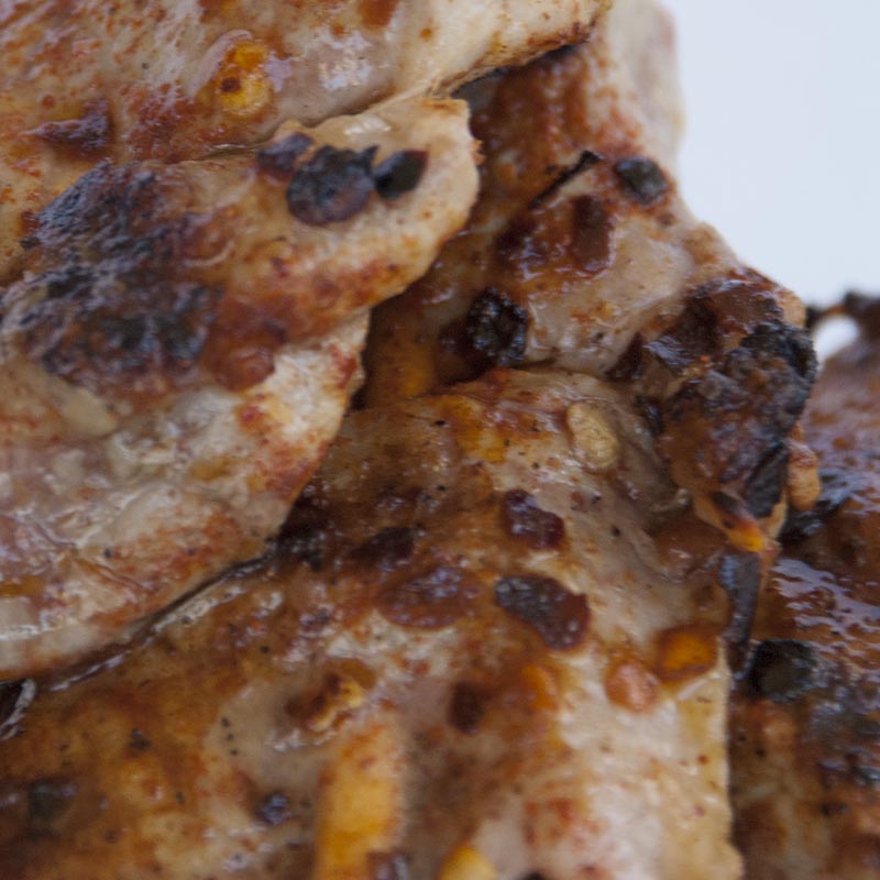 Fiery Hot Pork Skewers Fiery Hot Pork Skewers