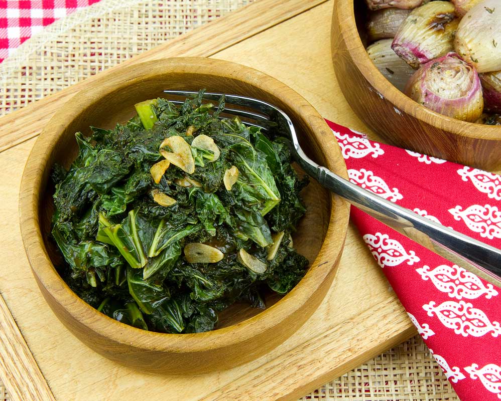 Garlicky BBQ Kale Garlicky BBQ Kale