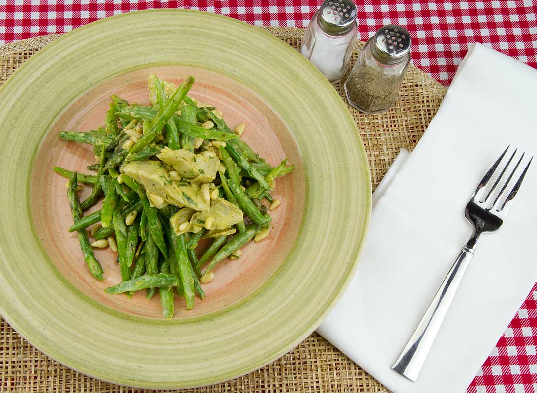 Green Beans, Asparagus and Heartichoke Salad Green Beans, Asparagus and Heartichoke Salad