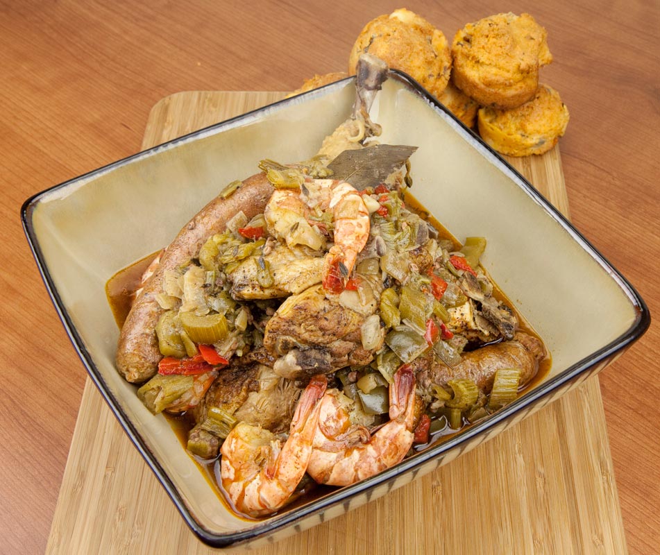 Slow Cooker Gumbo-esque Stew Slow Cooker Gumbo-esque Stew