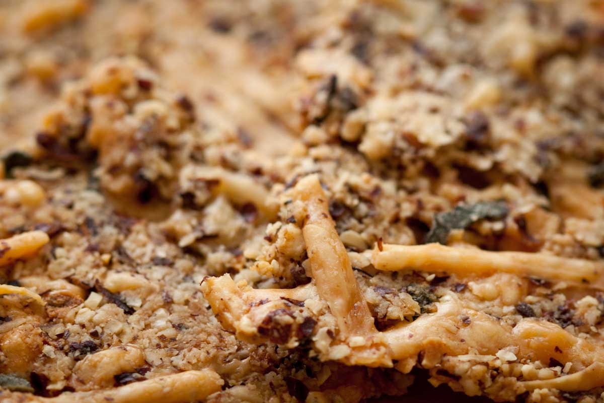 Crispity Hazelnut-Parmesan Cracker Crispity Hazelnut-Parmesan Cracker