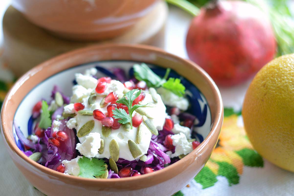 Festive Mexican Cabbage Salad Festive Mexican Cabbage Salad