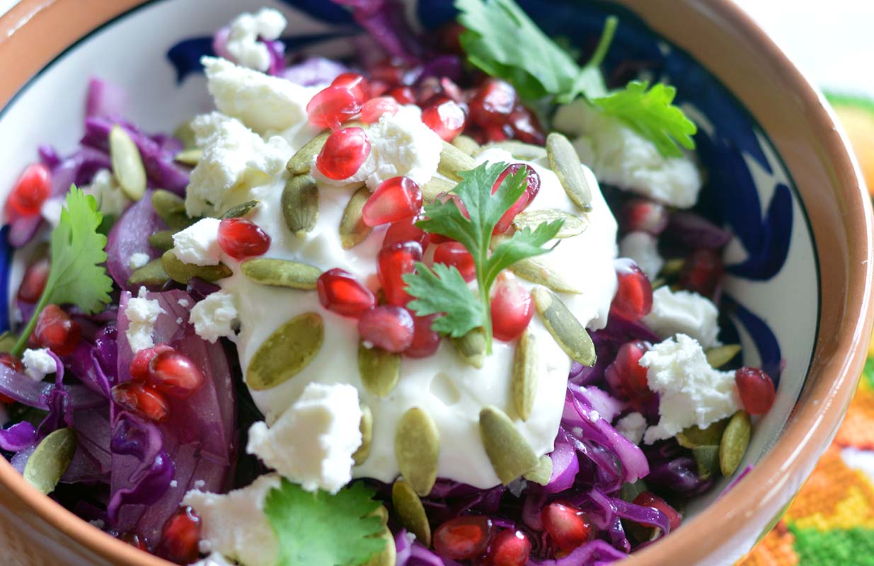 Festive Mexican Cabbage Salad Festive Mexican Cabbage Salad