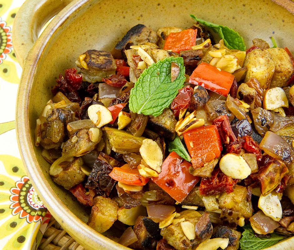 Moroccan Eggplant Hash Moroccan Eggplant Hash