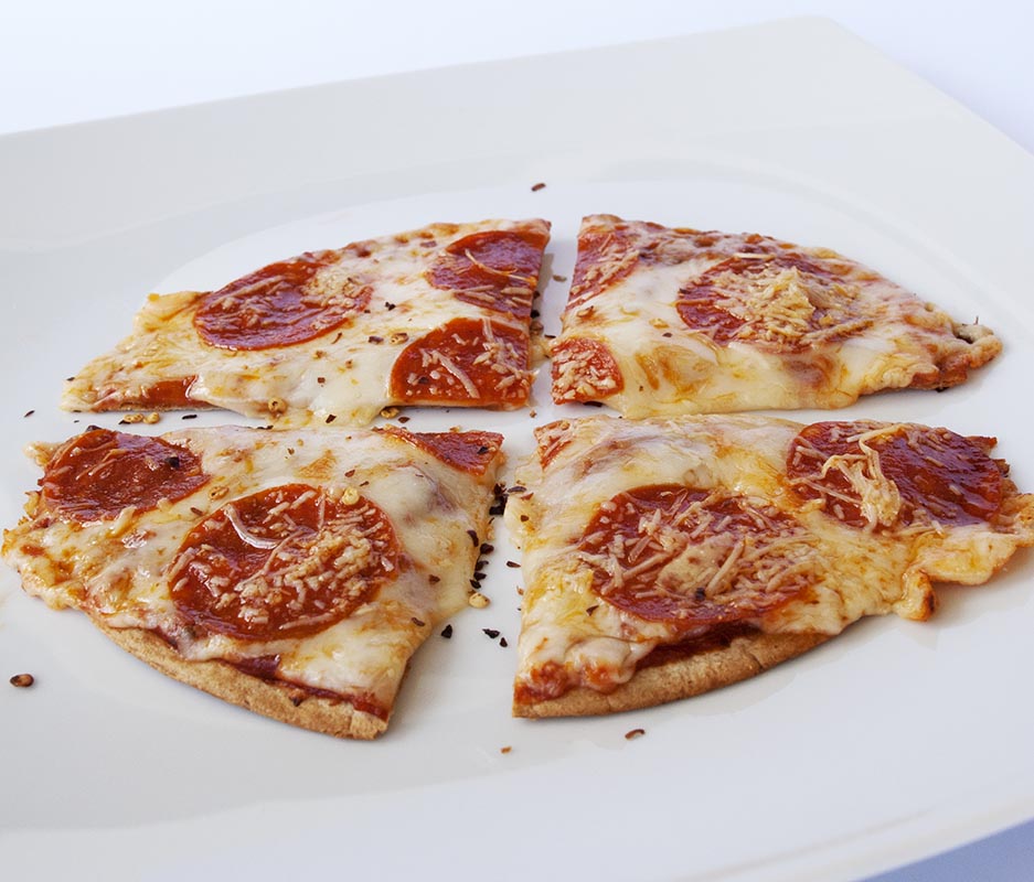 Pizza Attempted on Tortilla Pizza Attempted on Tortilla