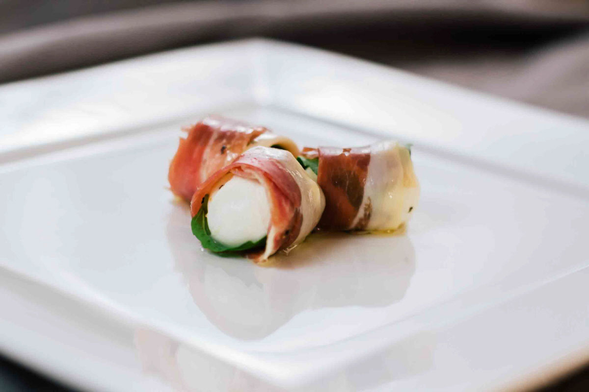Prosciutto Wrapped Mozzarella Prosciutto Wrapped Mozzarella