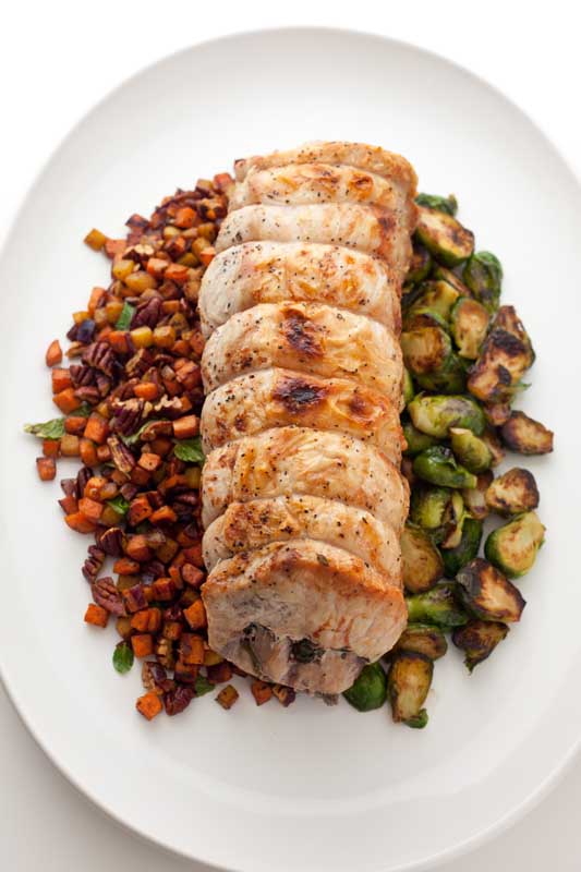 Cranberry-Spinach Stuffed Pork Loin Cranberry-Spinach Stuffed Pork Loin