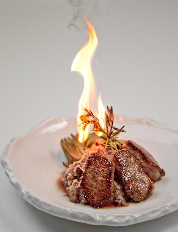 Rosemary Skewered Lamb Loin Rosemary Skewered Lamb Loin