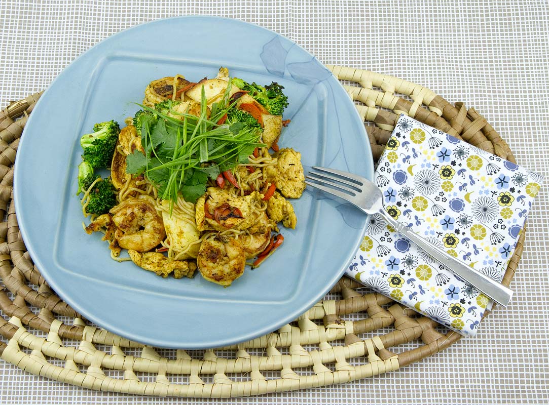 Singapore-Style Noodles Singapore-Style Noodles