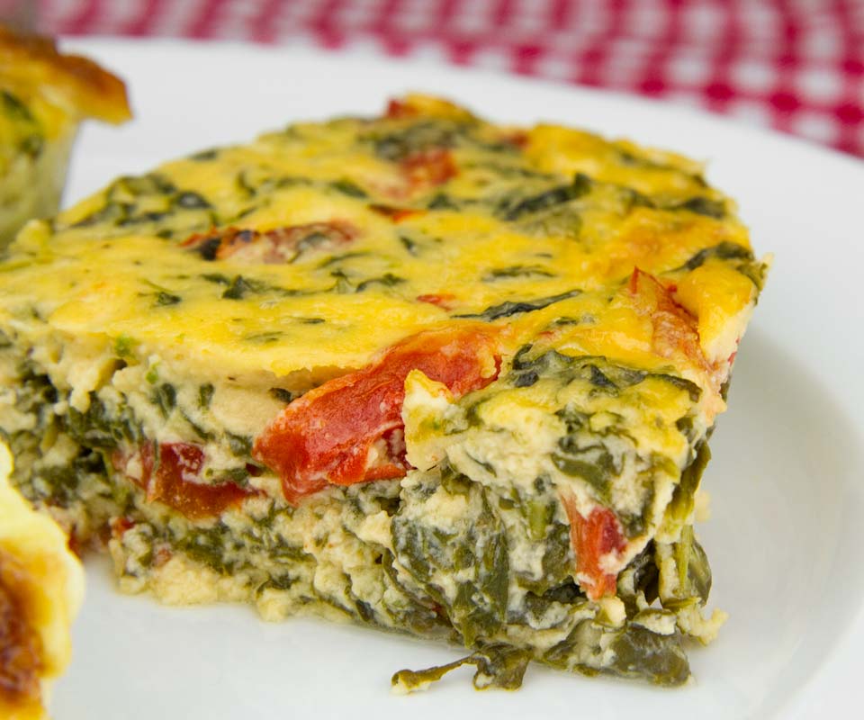 Spinach, Roasted Pepper and Parmesan Pudding Spinach, Roasted Pepper and Parmesan Pudding