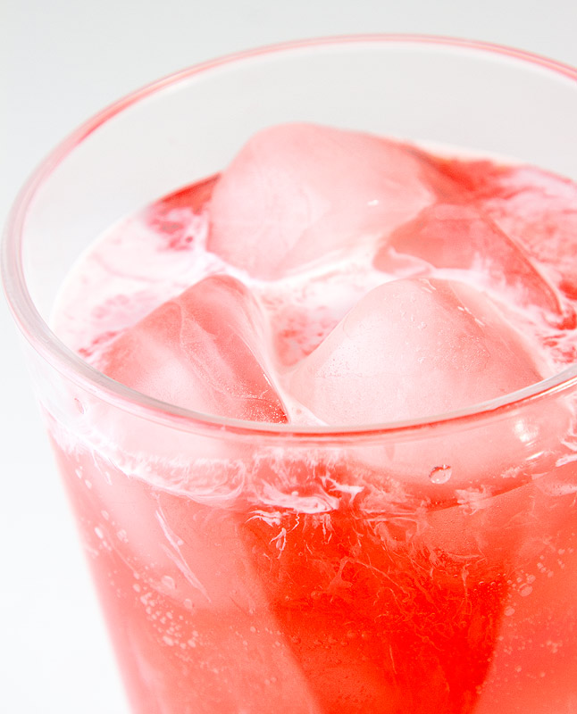Strawberry-Almond Italian Soda Strawberry-Almond Italian Soda