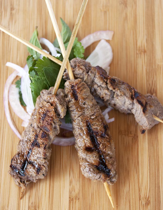 Thai Grilled Beef Skewers Thai Grilled Beef Skewers
