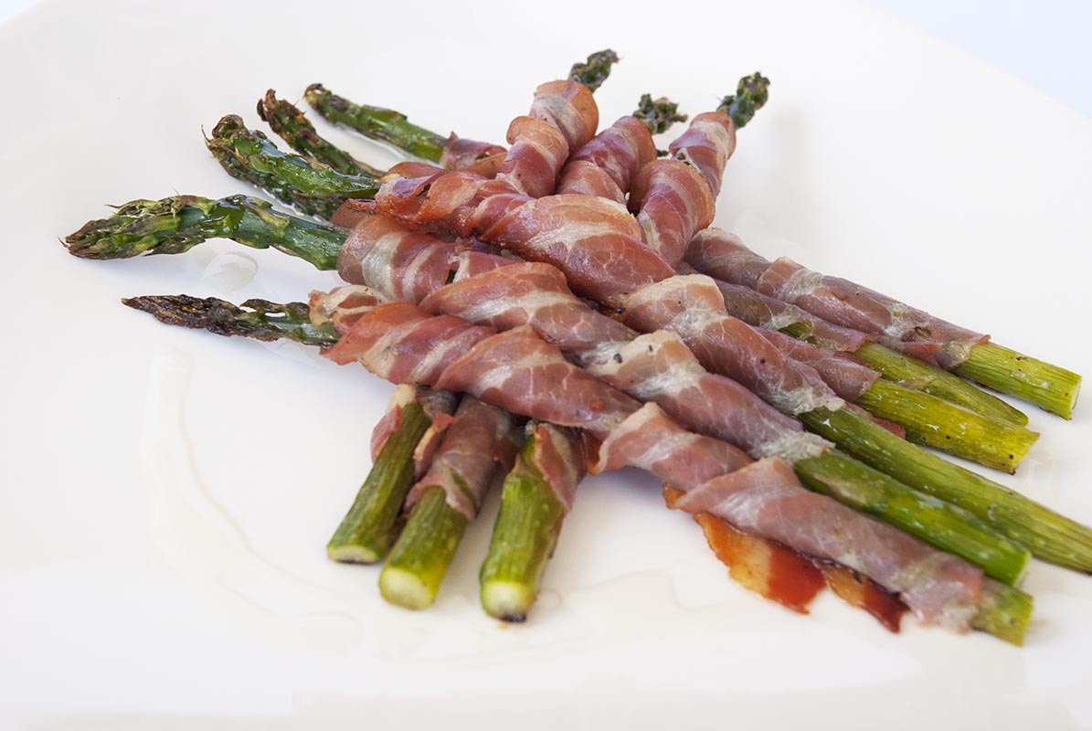 Pancetta Wrapped Asparagus Pancetta Wrapped Asparagus