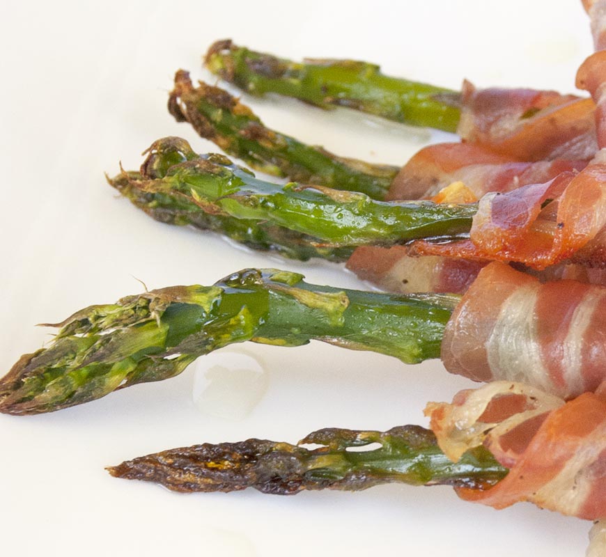 Pancetta Wrapped Asparagus Pancetta Wrapped Asparagus